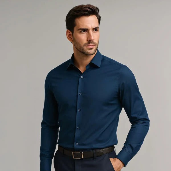 Lancement 2025 | Chemise Infroissable à Coupe Ajustée