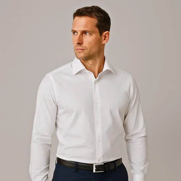 Lancement 2025 | Chemise Infroissable à Coupe Ajustée