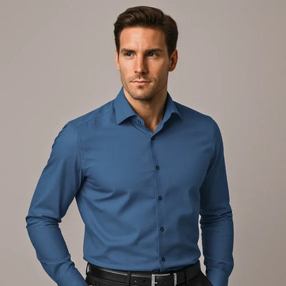 Lancement 2025 | Chemise Infroissable à Coupe Ajustée