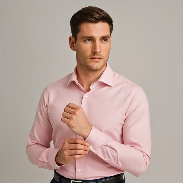 Lancement 2025 | Chemise Infroissable à Coupe Ajustée